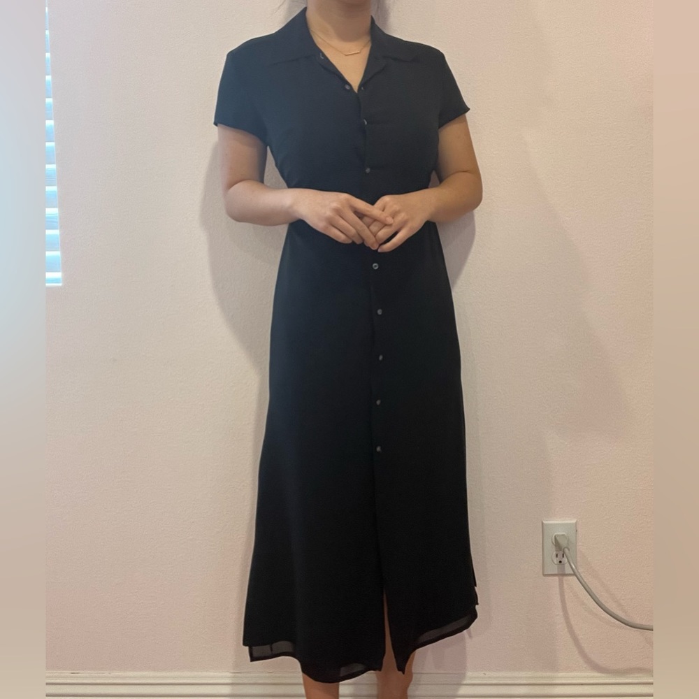 Black shirt dress - Banana Republic